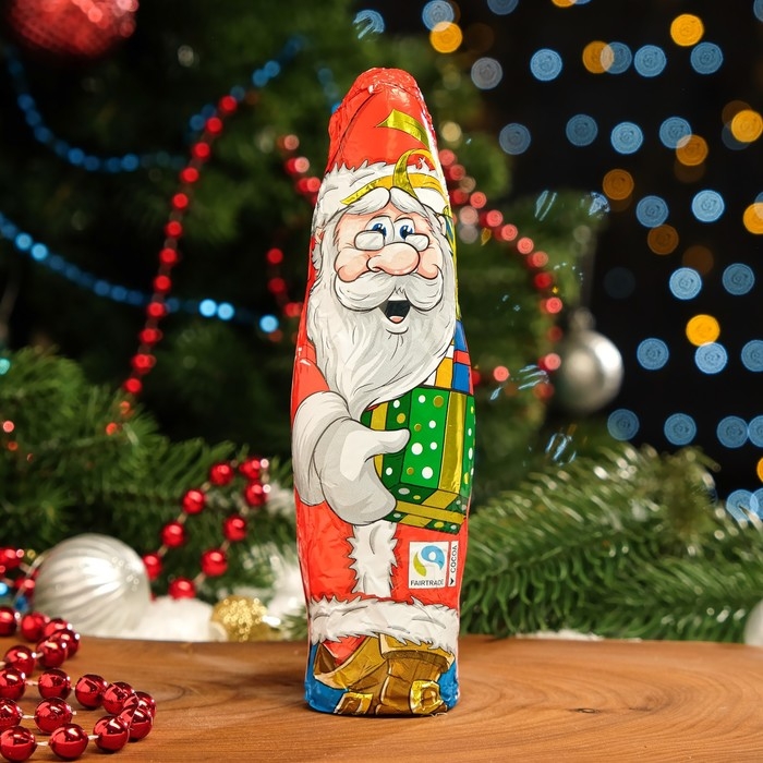 Шоколад молочный фигурный Шоколад молочный фигурный "Новогодние игрушки", 100 г