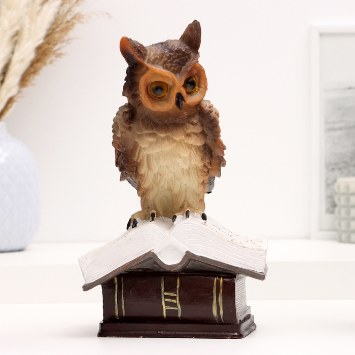 Фигура "Сова на книгах" 14х15х21см