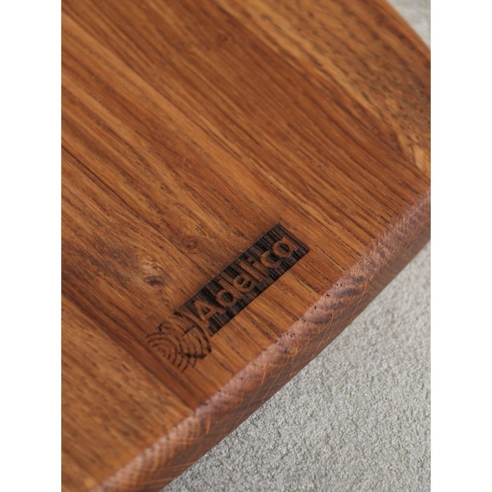 Доска для подачи авторская «Кость», 29×17×2 см, натуральный дуб Доска для подачи авторская «Кость», 29×17×2 см, натуральный дуб