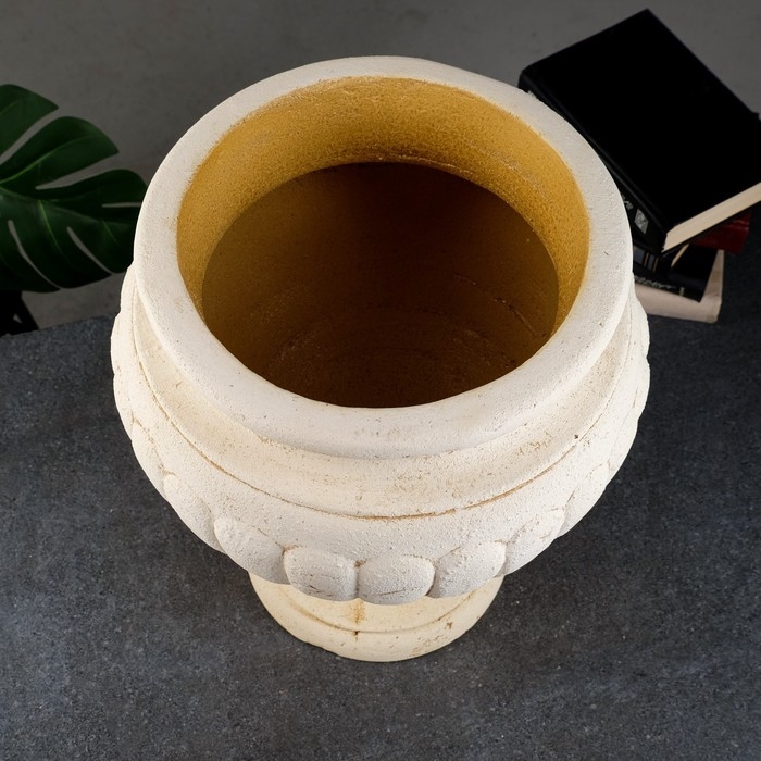 Вазон  Вазон "Юлий" бежевый, 10л / 33х40х33см