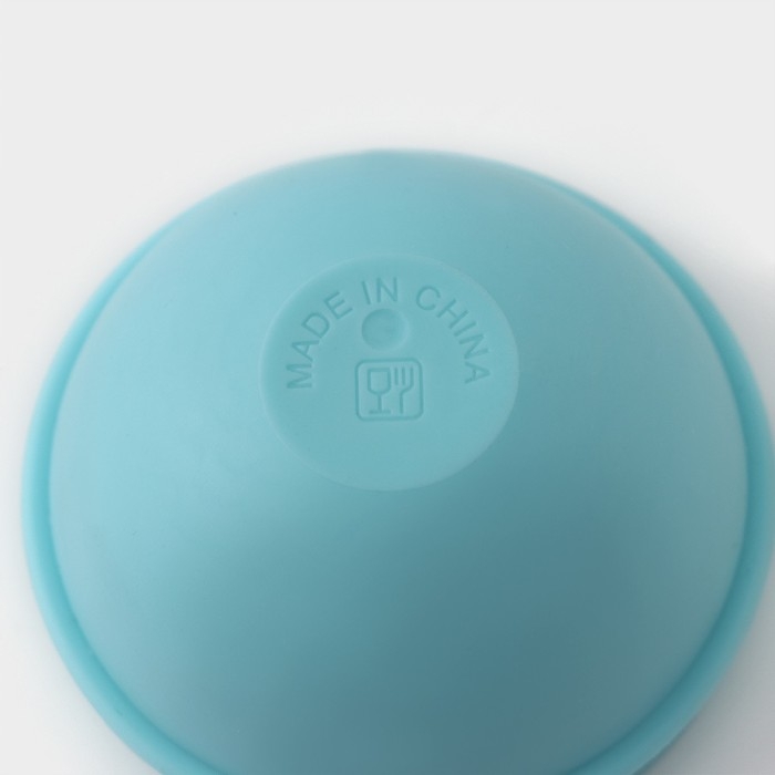 Форма для льда «Шар», d=7 см, цвет бирюзовый Форма для льда «Шар», d=7 см, цвет бирюзовый