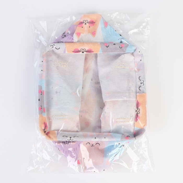 Органайзер для хранения белья, кофр водонепроницаемый «Котики», 14,5 х 13,7 х 14 см. Органайзер для хранения белья, кофр водонепроницаемый «Котики», 14,5 х 13,7 х 14 см.