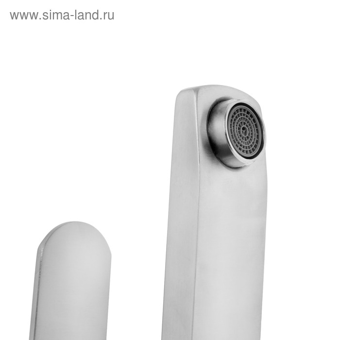 Смеситель для раковины Accoona A96205, однорычажный, нержавеющая сталь, с гайкой, хром Смеситель для раковины Accoona A96205, однорычажный, нержавеющая сталь, с гайкой, хром