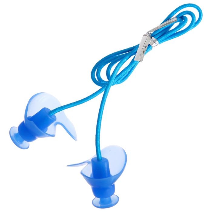 Беруши для плавания ONLYTOP с верёвочкой, цвета МИКС Беруши для плавания ONLYTOP с верёвочкой, цвета МИКС