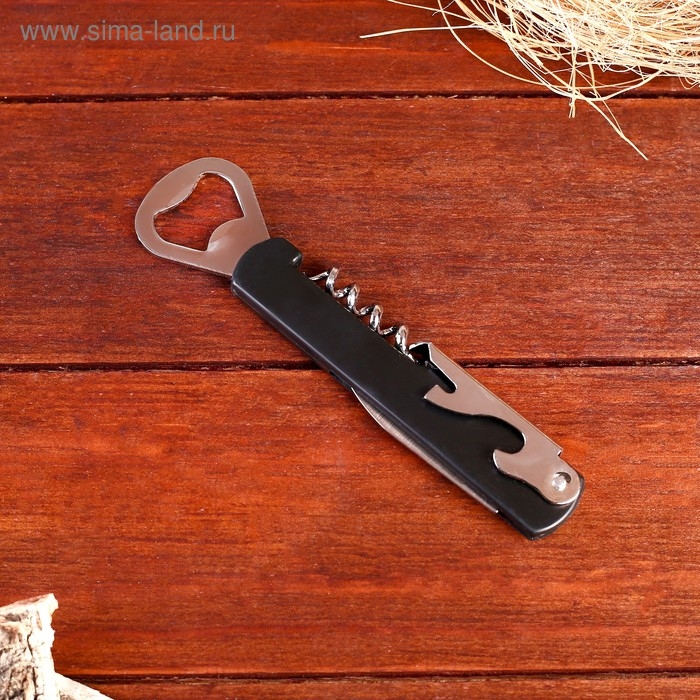 Набор туриста  Набор туриста "Егерь" 4в1: нож, штопор, две открывалки