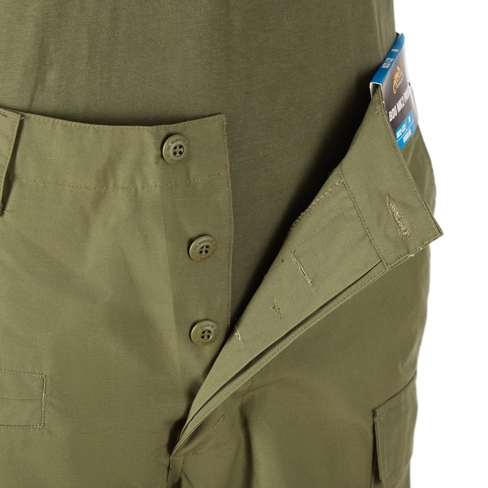 Брюки BDU Mk2 Helikon, олива, размер -  L Брюки BDU Mk2 Helikon, олива, размер -  L