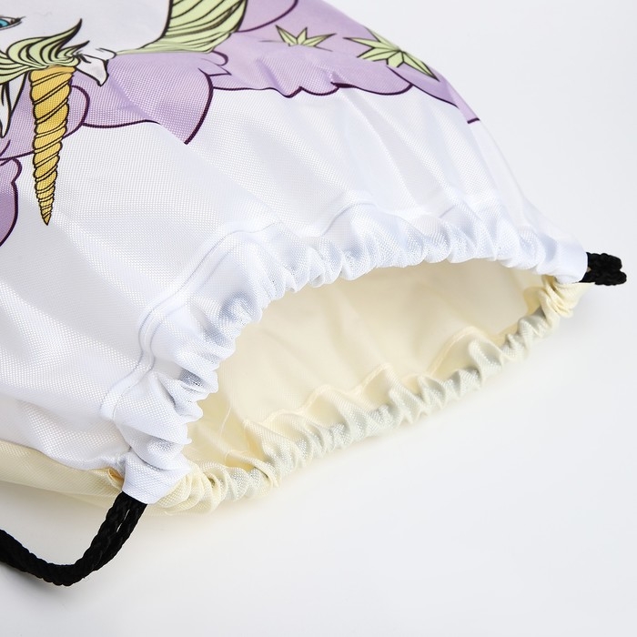 Мешок для обуви на шнурке, цвет белый Мешок для обуви на шнурке, цвет белый