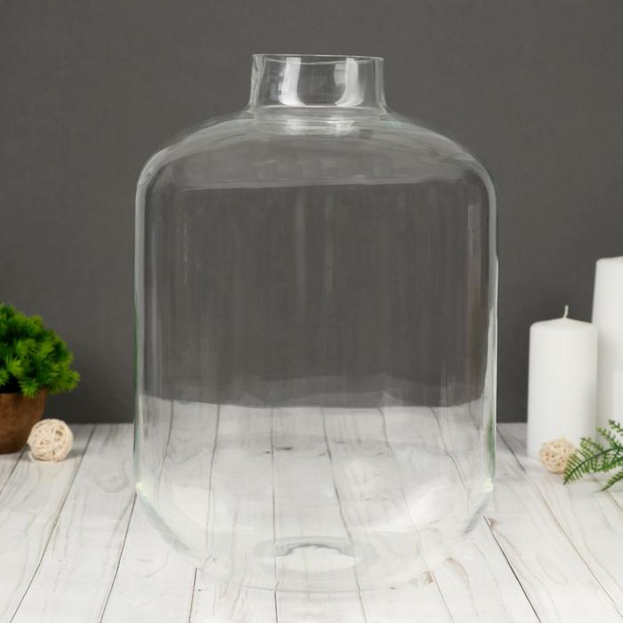 Ваза Ваза "Вендерра-1" d-9см h-36х24 см, (V-13,8л) прозрачная