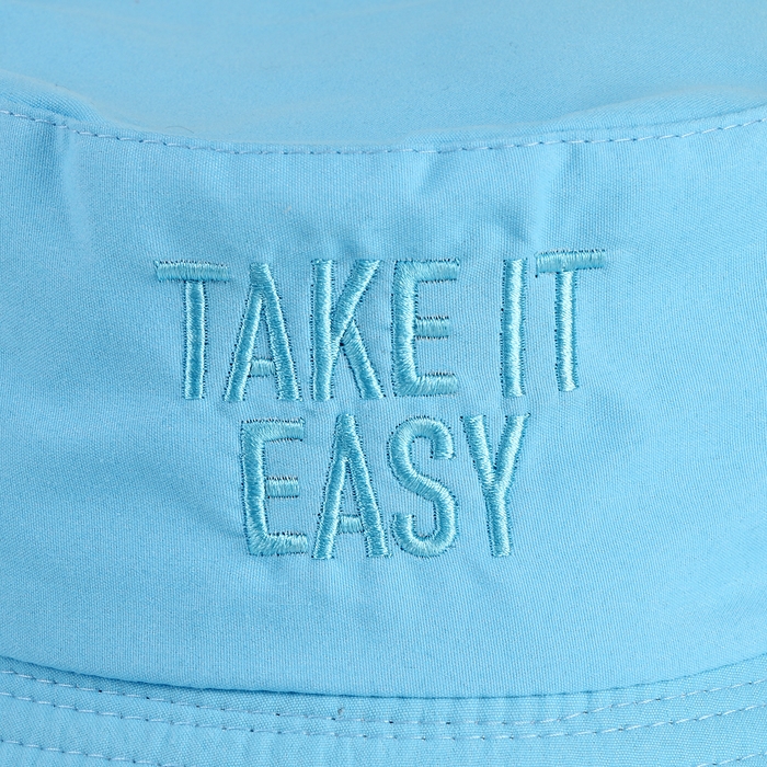 Панама детская для мальчика Easy, цвет голубой, р-р 54 Панама детская для мальчика Easy, цвет голубой, р-р 54