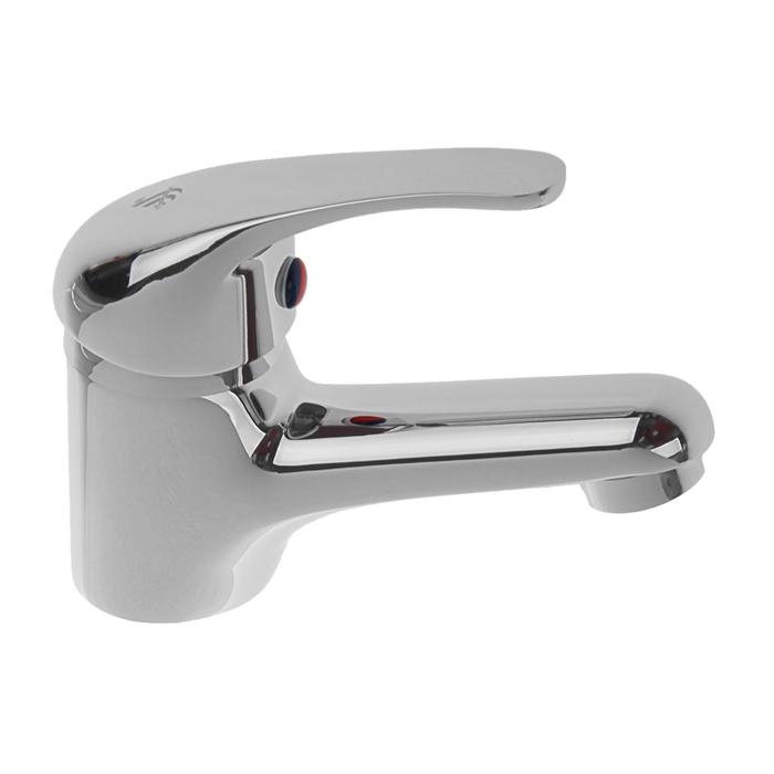 Смеситель для раковины  Смеситель для раковины "Центр Сантехники" 44435, однорычажный, короткий излив, латунь