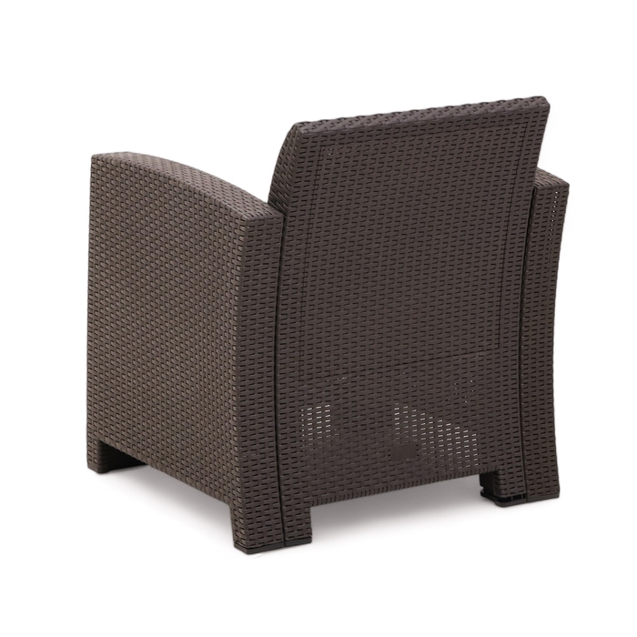 Набор садовой мебели Бора, макси, диван, 2 кресла, стол, венге Набор садовой мебели Бора, макси, диван, 2 кресла, стол, венге