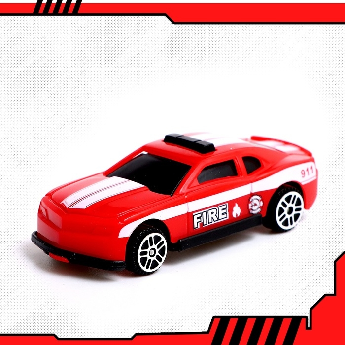 Набор машин «Пожарная служба», 5 штук Набор машин «Пожарная служба», 5 штук