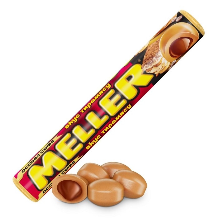Жевательная конфета Жевательная конфета "МЕЛЛЕР ТИРАМИСУ", 38 г