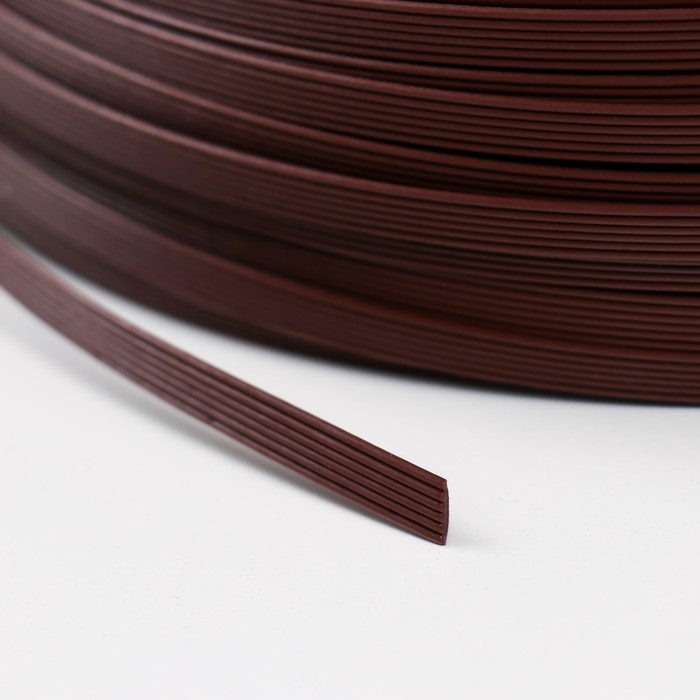 Ротанг искусственный 6 мм 100 м волна (каштан) Ротанг искусственный 6 мм 100 м волна (каштан)