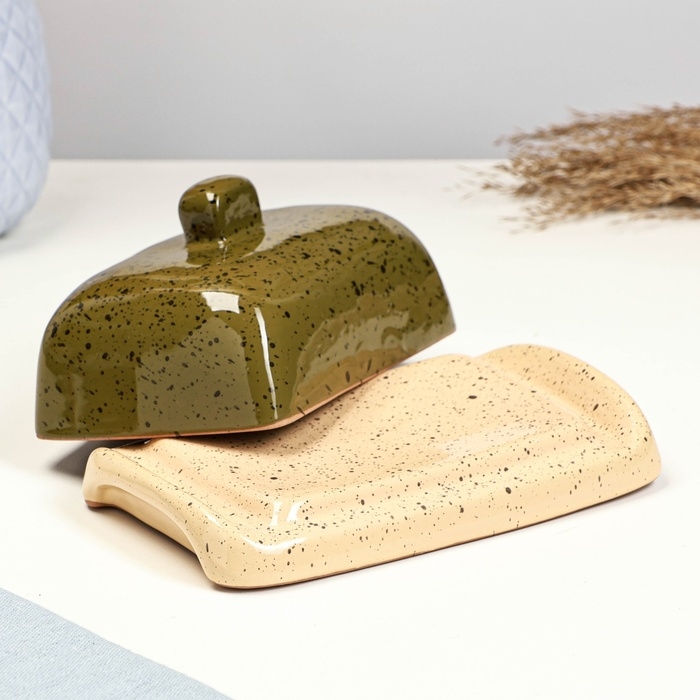 Маслёнка Маслёнка "Русская" 17х10х8см, оазис