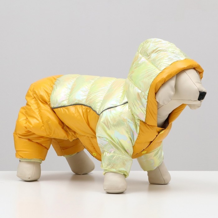 Комбинезон Комбинезон "Эфир", размер 12 (ДС 28, ОГ 38, ОШ 27 см), жёлтый