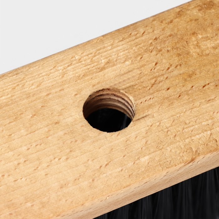 Щётка для пола Raccoon, 28×6×1,6 см, 174 пучка, искусственная щетина Щётка для пола Raccoon, 28×6×1,6 см, 174 пучка, искусственная щетина