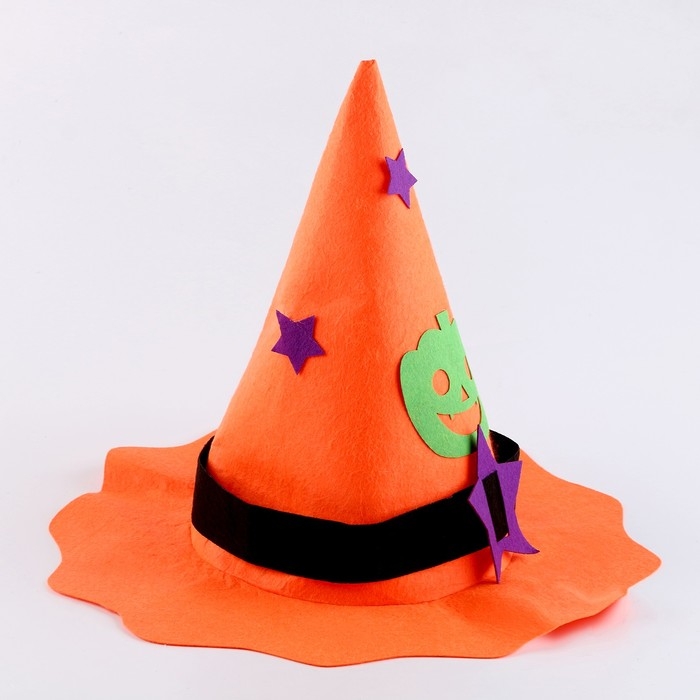 Карнавальная шляпа «Тыква», фетр Карнавальная шляпа «Тыква», фетр