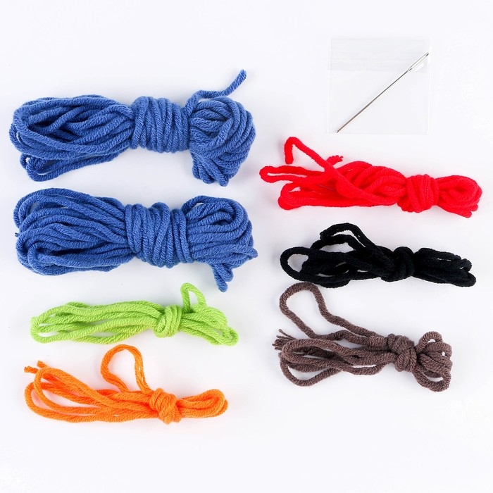 Набор для творчества «Вышивка на канве. Снеговик» Набор для творчества «Вышивка на канве. Снеговик»