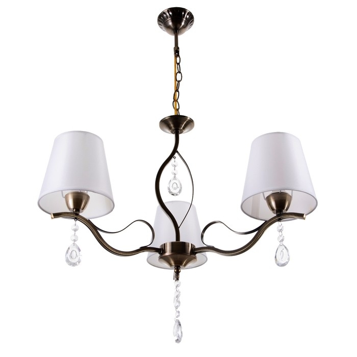 Люстра "Жаклин" 3х40Вт E14 бронза 63х63х73 см BayerLux