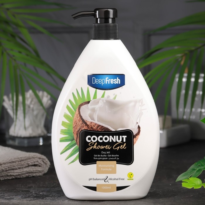 Гель для душа Гель для душа "Кокос", 1000 мл