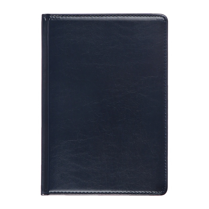 Телефонная книга А5, 64 листа deVENTE. Bravo, твердая обложка из искусственной кожи с поролоном, кремовый блок 70 г/м2, синий Телефонная книга А5, 64 листа deVENTE. Bravo, твердая обложка из искусственной кожи с поролоном, кремовый блок 70 г/м2, синий