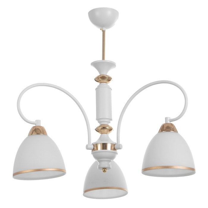 Люстра Люстра "Сампи" 3хЕ27 40Вт белый 59х59х53 см BayerLux