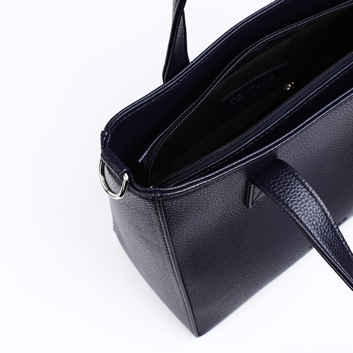 Сумка женская TEXTURA, тоут, средний размер, цвет синий Сумка женская TEXTURA, тоут, средний размер, цвет синий