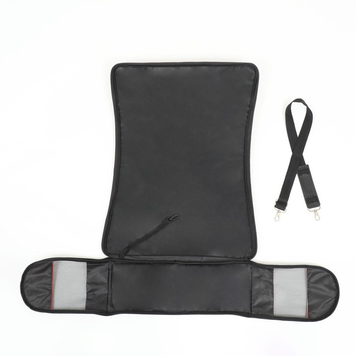 Сумка - переноска для животных Сумка - переноска для животных "Полоски" с органайзером, розовая, размер M, 40 х 26 х 20 см