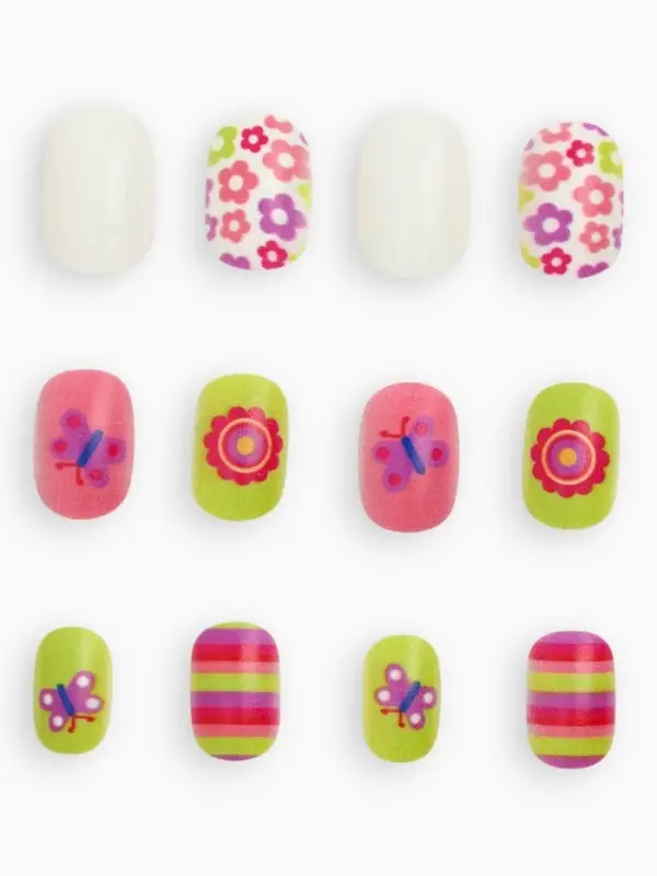 Детские накладные ногти &laquo;Цветочная мечта&raquo;, 12 шт.