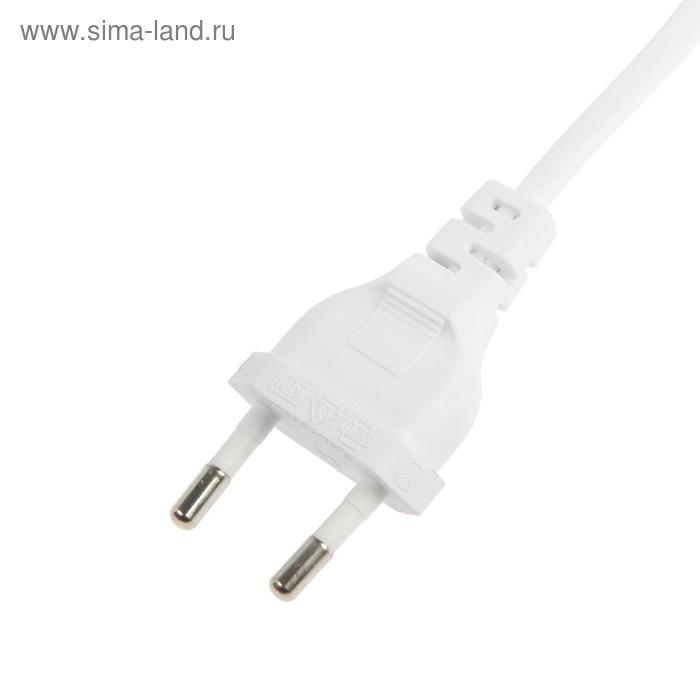 Патрон на гибкой ножке под лампу E27, 30 см, с выкл., белый, 220В Патрон на гибкой ножке под лампу E27, 30 см, с выкл., белый, 220В