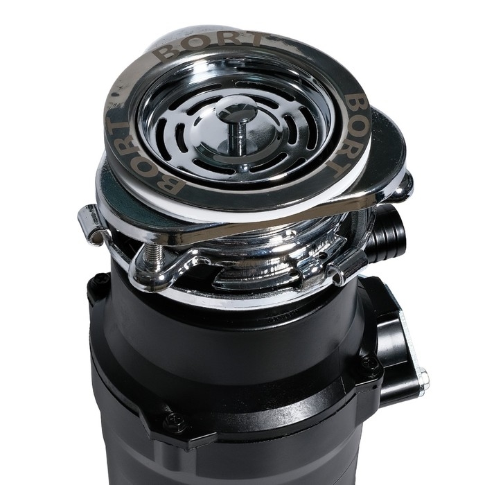 Измельчитель пищевых отходов TITAN 7000, 780 Вт, 3 ступени, 3.2 кг/мин, 90 мм