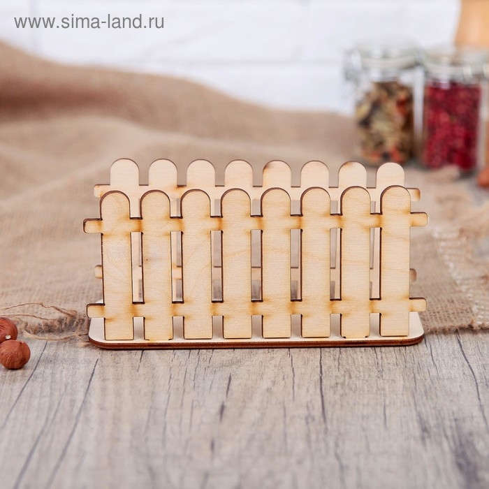 Салфетница  Салфетница "Забор", 16х8 см