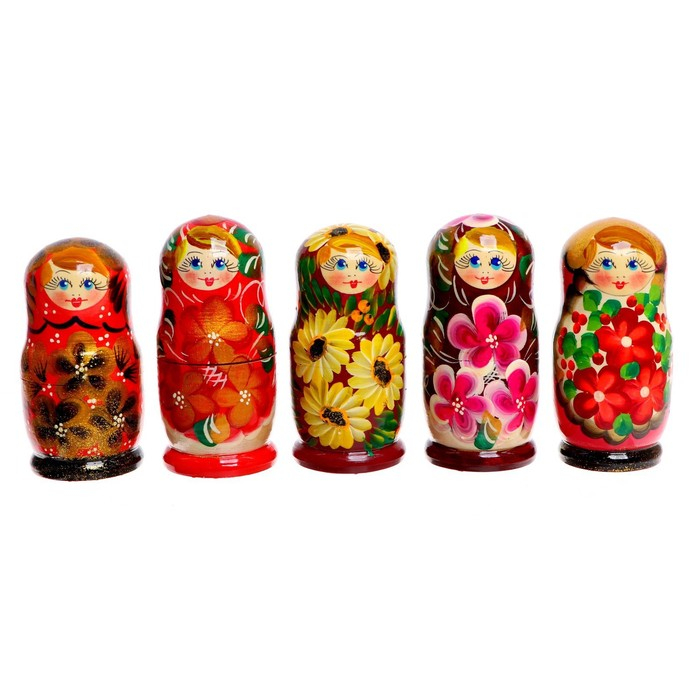 Матрёшка 3 в 1, расписная, МИКС Матрёшка 3 в 1, расписная, МИКС