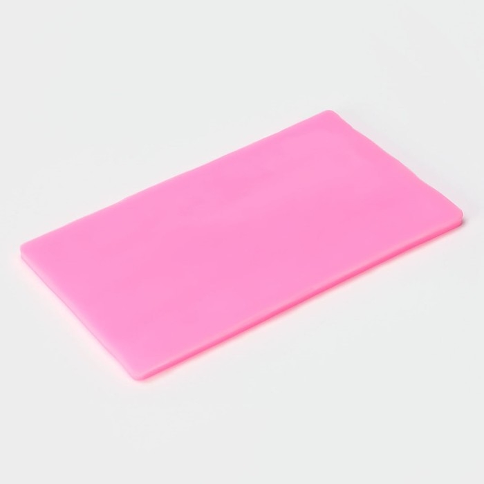 Молд &laquo;Алфавит Русский&raquo;, силикон, 18,4&times;10,7&times;0,6 см, цвет розовый