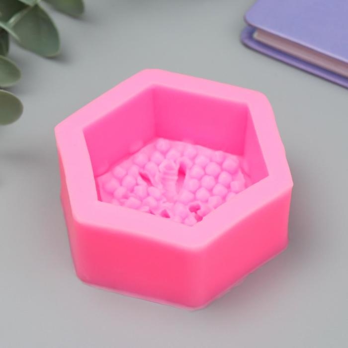 Молд силикон Молд силикон "Соты и пчёлы" 3х7,9х7,2 см