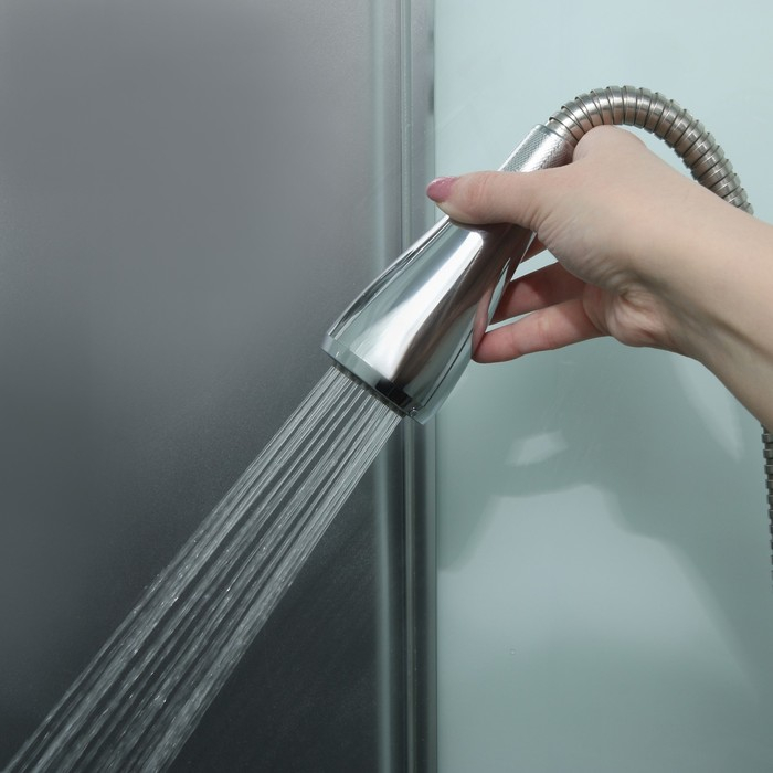 Лейка для кухонного смесителя Accoona A474, 2 режима, с кнопкой, хром Лейка для кухонного смесителя Accoona A474, 2 режима, с кнопкой, хром