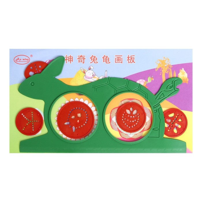 Спирограф  Спирограф "Зверюшки", МИКС