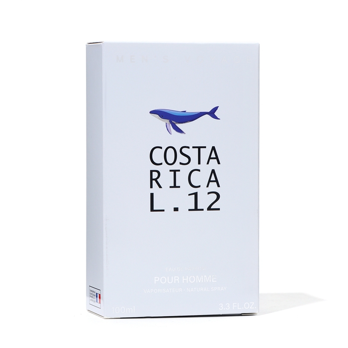Парфюмерная вода мужская Men's Voyage Costa Rica L12, 100 мл (по мотивам 12.12. Blanc (Lacoste) Парфюмерная вода мужская Men's Voyage Costa Rica L12, 100 мл (по мотивам 12.12. Blanc (Lacoste)