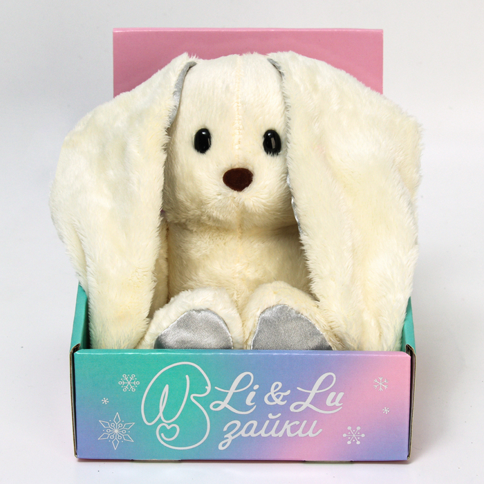 Новогодняя мягкая игрушка «Очаровательный Lu», заяц, 25 см, на новый год Новогодняя мягкая игрушка «Очаровательный Lu», заяц, 25 см, на новый год