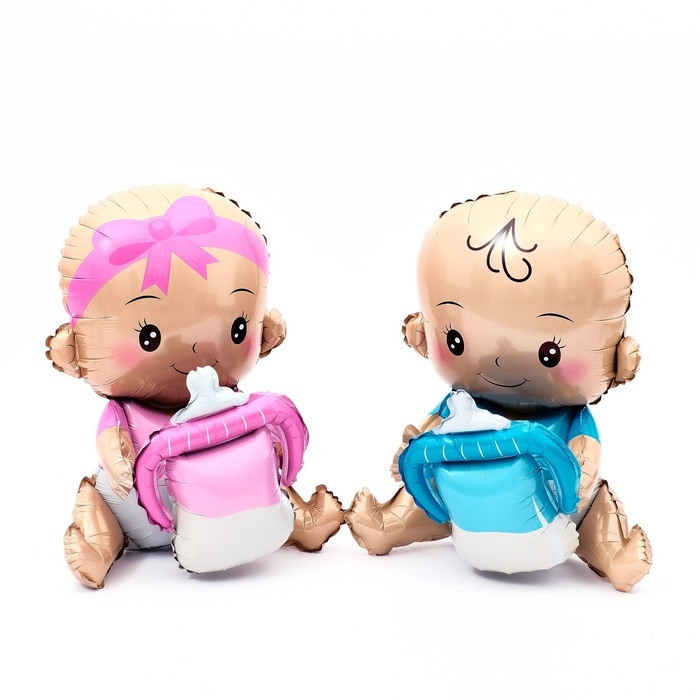 Шар фольгированный 36 Шар фольгированный 36" «Улыбающаяся малыш с соской. Мальчик», под воздух