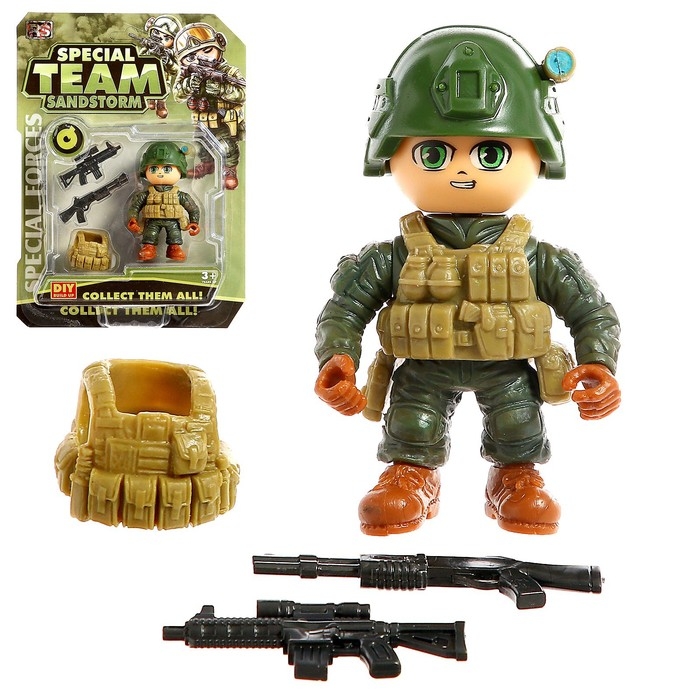 Фигурка военного «Спецотряд» Фигурка военного «Спецотряд»