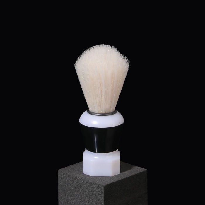 Помазок для бритья, пластиковый, цвет чёрный Помазок для бритья, пластиковый, цвет чёрный