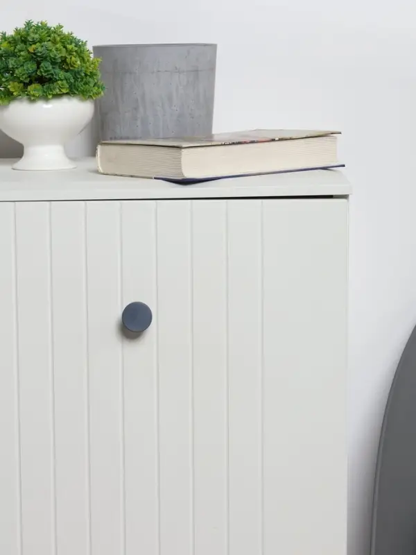 Ручка-кнопка CAPPIO PK325, d=30 мм, цвет графит, 8 шт.