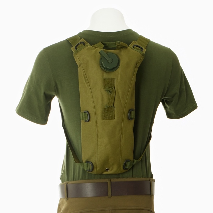 Рюкзак с гидратором Рюкзак с гидратором "Storm tactic" 2,5 л, олива