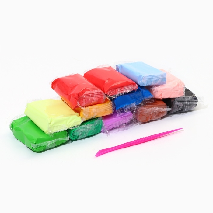 Пластилин лёгкий, прыгающий СОЮЗМУЛЬТФИЛЬМ, набор 12 цветов Пластилин лёгкий, прыгающий СОЮЗМУЛЬТФИЛЬМ, набор 12 цветов