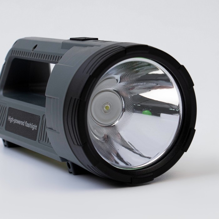 Фонарь светодиодный аккумуляторный ручной, 2400 мАч, 20 Вт, COB, USB, индикатор заряда Фонарь светодиодный аккумуляторный ручной, 2400 мАч, 20 Вт, COB, USB, индикатор заряда