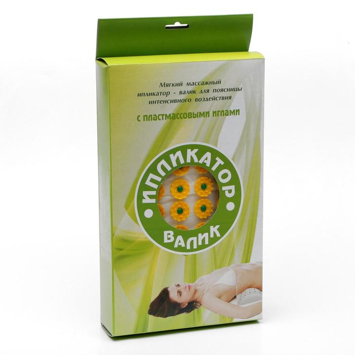 Аппликатор Кузнецова, валик для поясницы, спанбонд, 19 x 32 см. Аппликатор Кузнецова, валик для поясницы, спанбонд, 19 x 32 см.