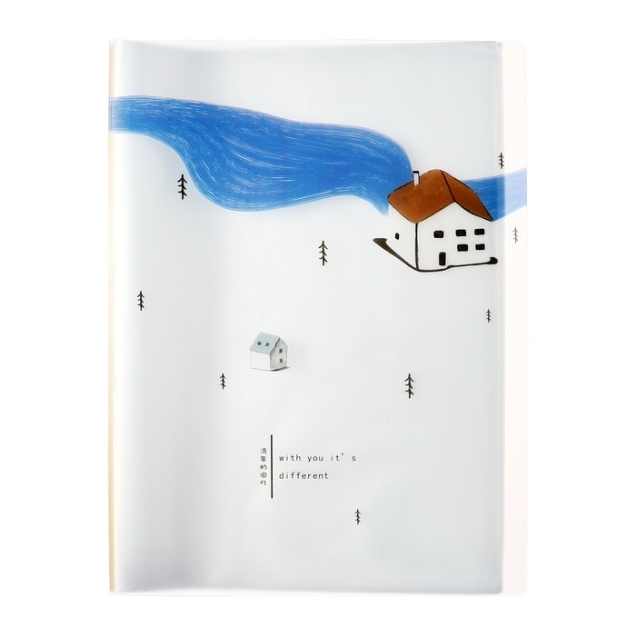 Папка формат А4, с 60 прозрачными файлами, Река МИКС Река Папка формат А4, с 60 прозрачными файлами, Река МИКС Река