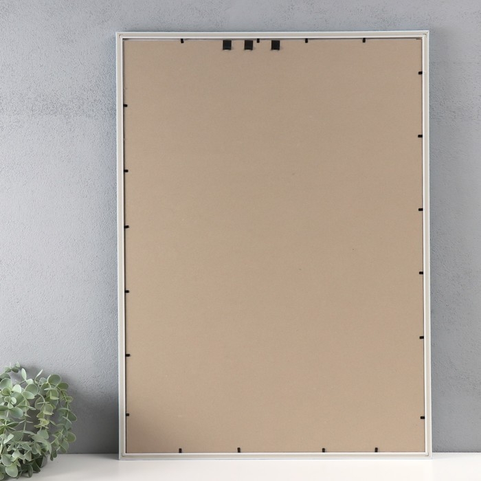 Фоторамка пластик Фоторамка пластик "Стиль голубой" 50х70 см, голубой